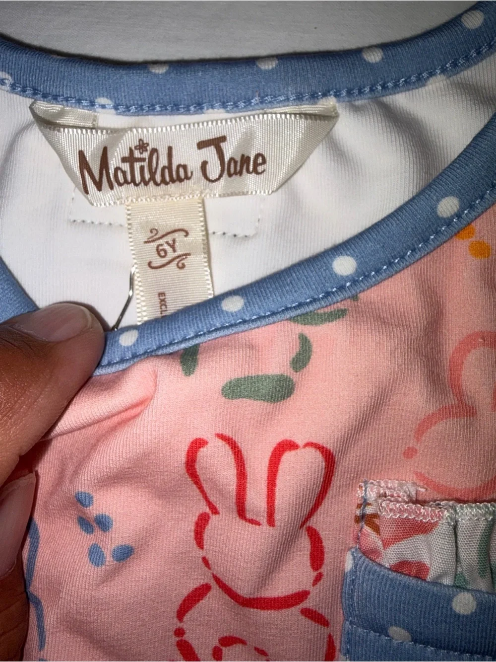 Matilda Jane Hippity Hop Garden Ruffle Dress sz 6 NWT